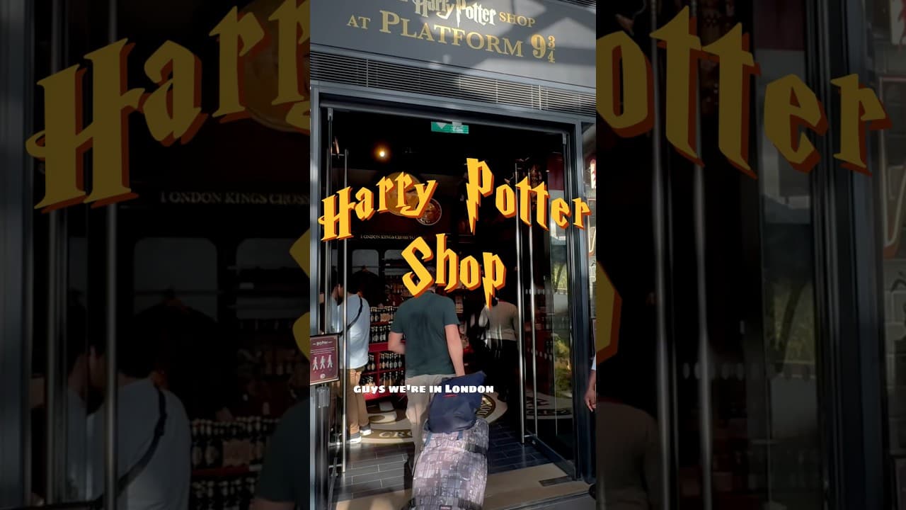 Platform 9 ¾ at King’s Cross Station, London #london #harrypotter