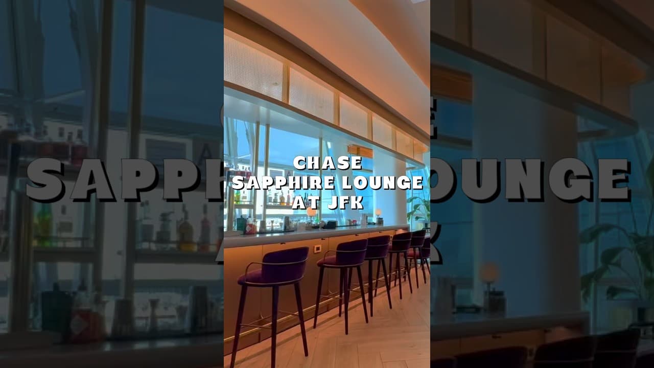 Is the Chase Sapphire Lounge at JFK a Lounge or Scrounge?