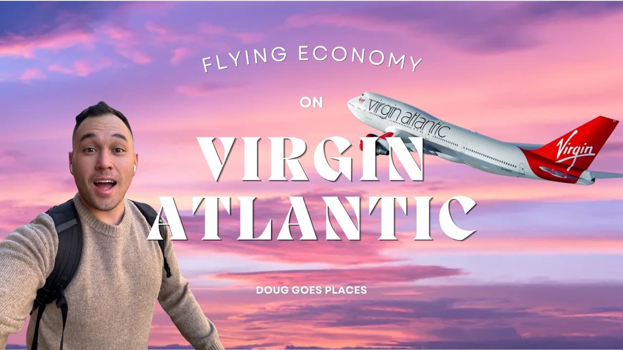 I Flew Virgin Atlantic Economy Round Trip NYC - LHR (A350-1000 vs A330neo Review)