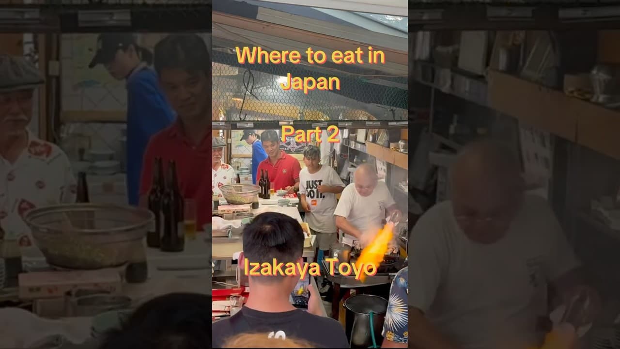 The coolest Iazakaya in Osaka - Izakaya Toyo! #japantravel #japanfood #osaka #izakaya