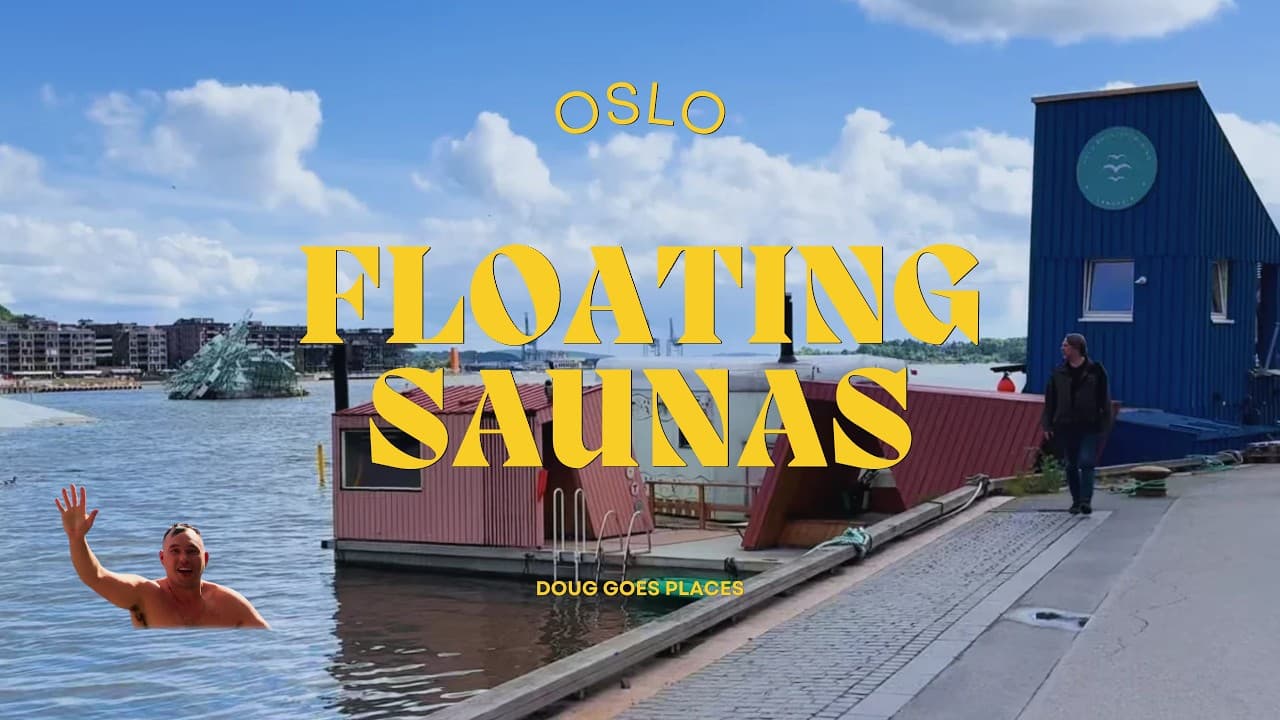 I tried Oslo's Floating Saunas // My lifespan INCREASED