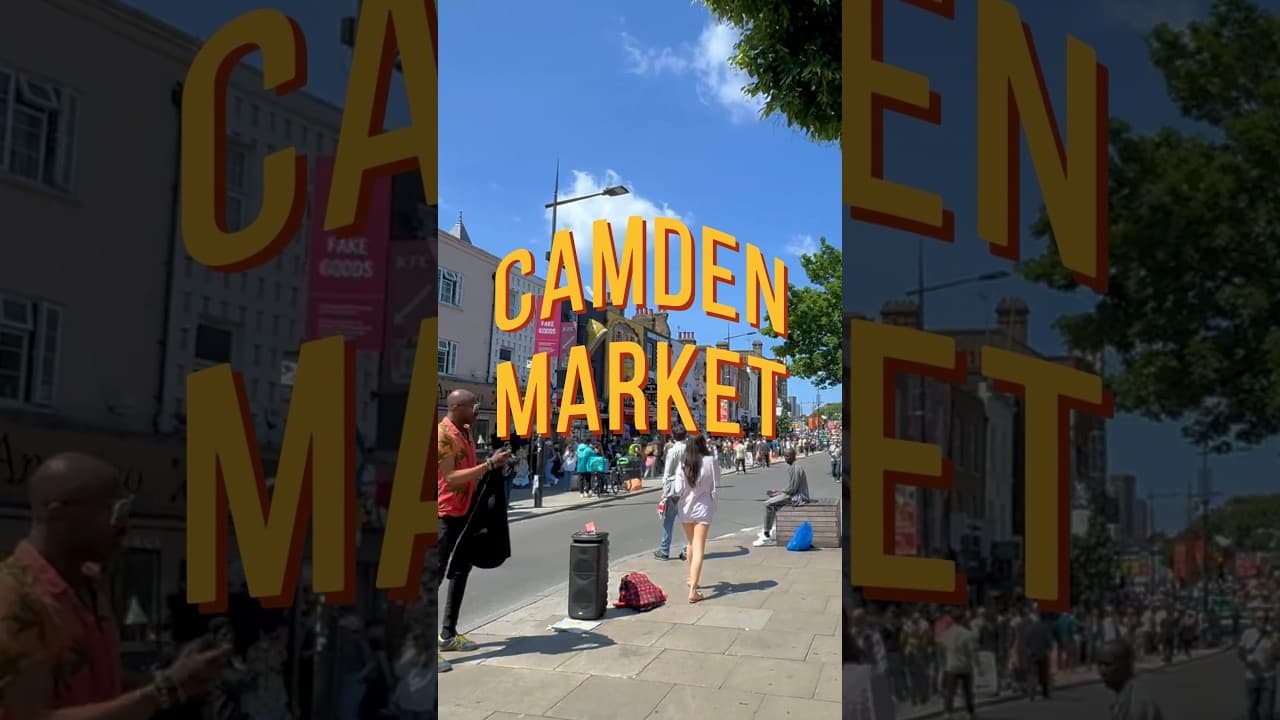 Today we're out in Camden Town checking out the Markets, here's my top 5 things to do in Camden!