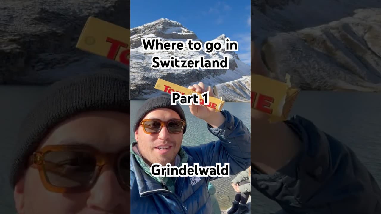 This is Grindelwald, Switzerland! Subscribe for the full video and more travel content #grindelwald