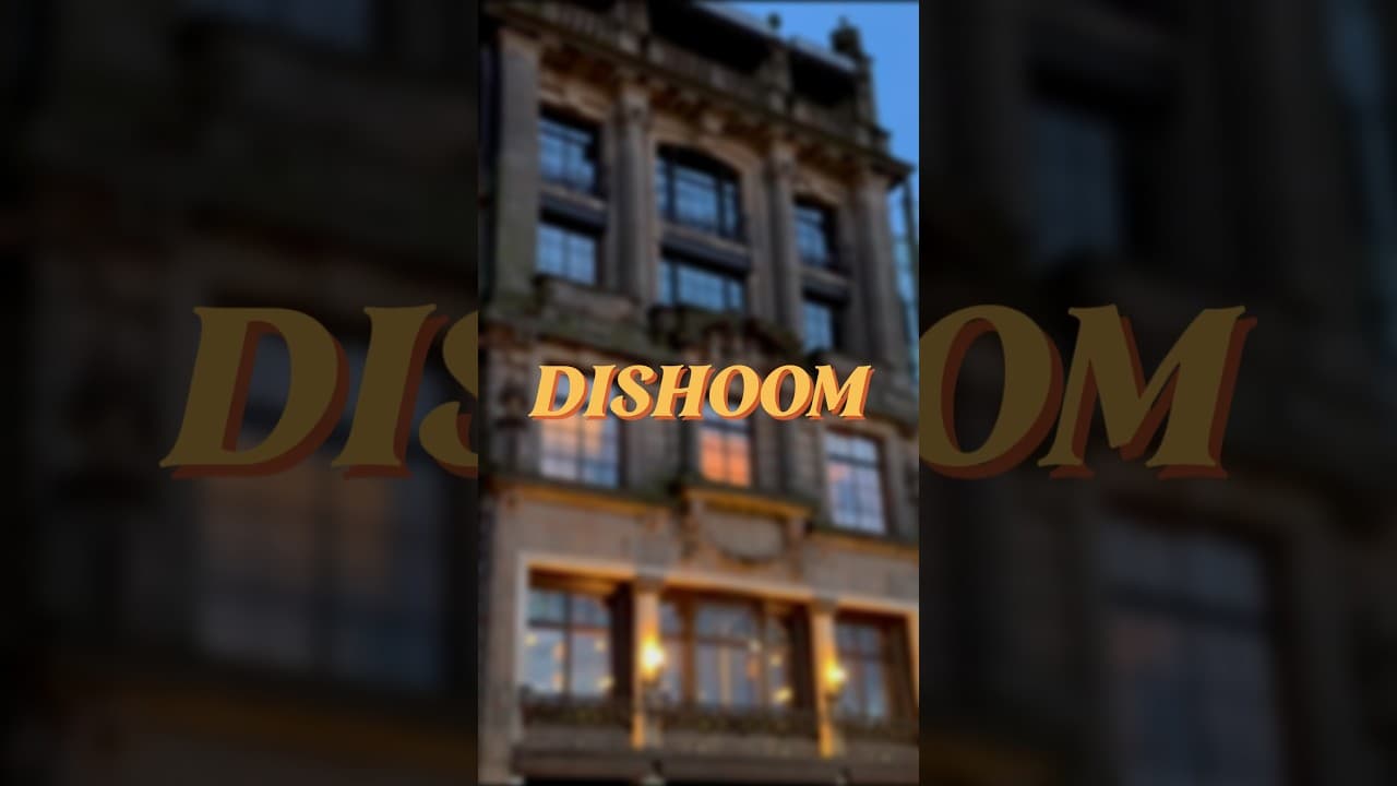 Maybe the best Indian restaurant in the world 🍛 #Dishoom #DishoomEdinburgh #Edinburgh