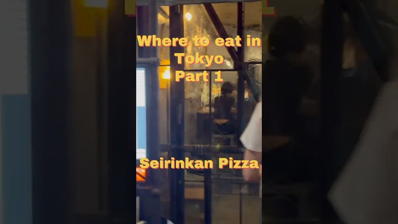 The best pizza in the world is in JAPAN! Seirinkan Pizza, Tokyo #japantravel #tokyo #japanesefood