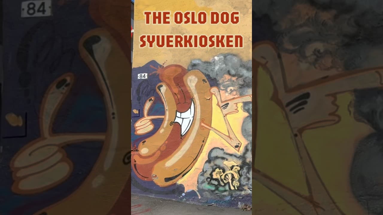 Oslo's Last Real Hot Dog - Syverkiosken #syverkiosken #oslo #norwaytravel #streetfood #norway